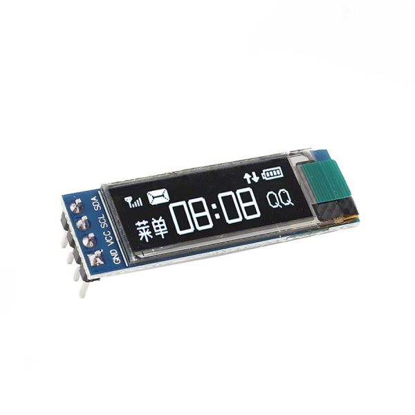 0.91" 128x32 Oled Lcd Ekran SSD1306 - I2C Beyaz