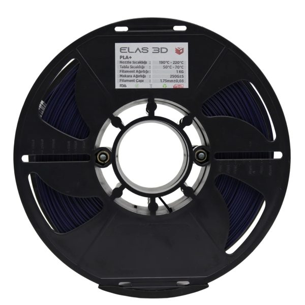 Elas3D Lacivert PLA Plus Filament