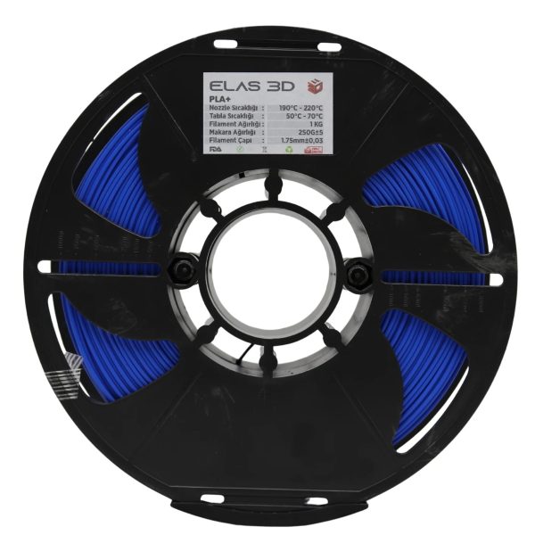 Elas3D Mavi PLA Plus Filament
