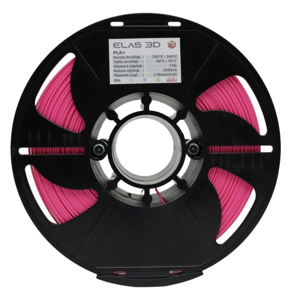 Elas3D Pembe PLA Plus Filament