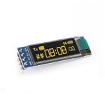 0.91" 128x32 Oled Lcd Ekran SSD1306 - I2C Sarı