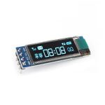 0.91" 128x32 Oled Lcd Ekran SSD1306 - I2C Mavi