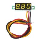 0-100V Mini Voltmetre Sarı