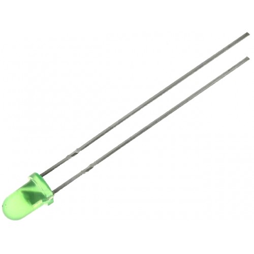 3mm Yeşil Led 3mm Yeşil Led - Görsel 1